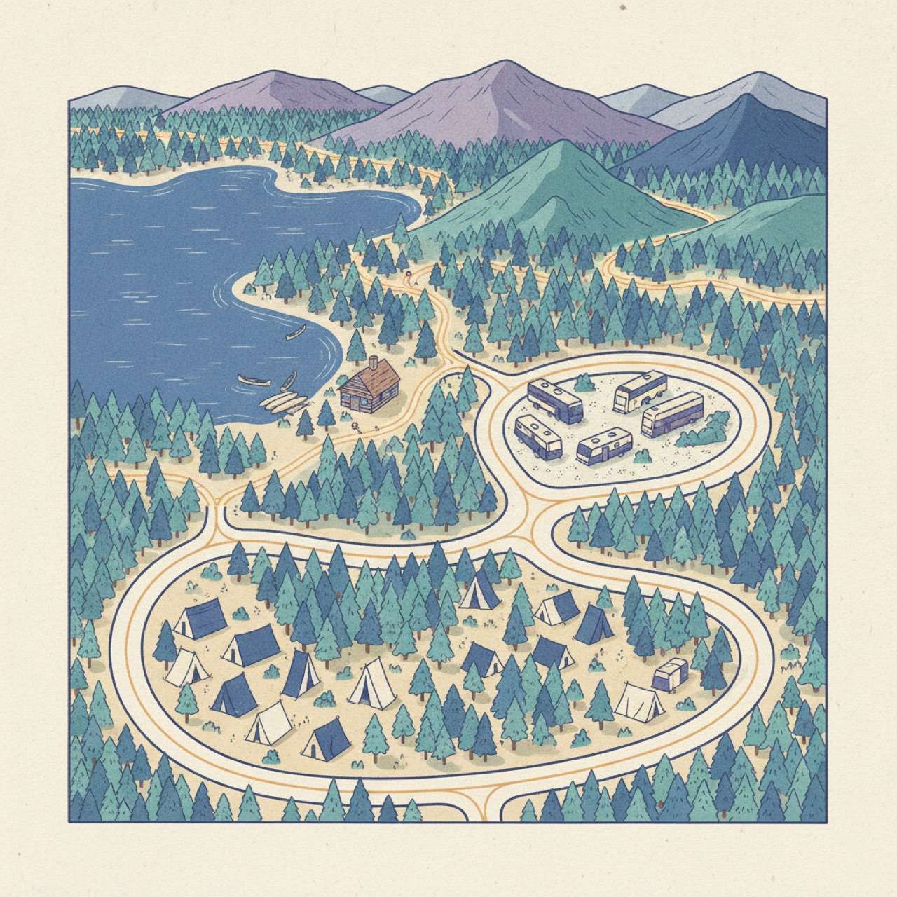 Campground map